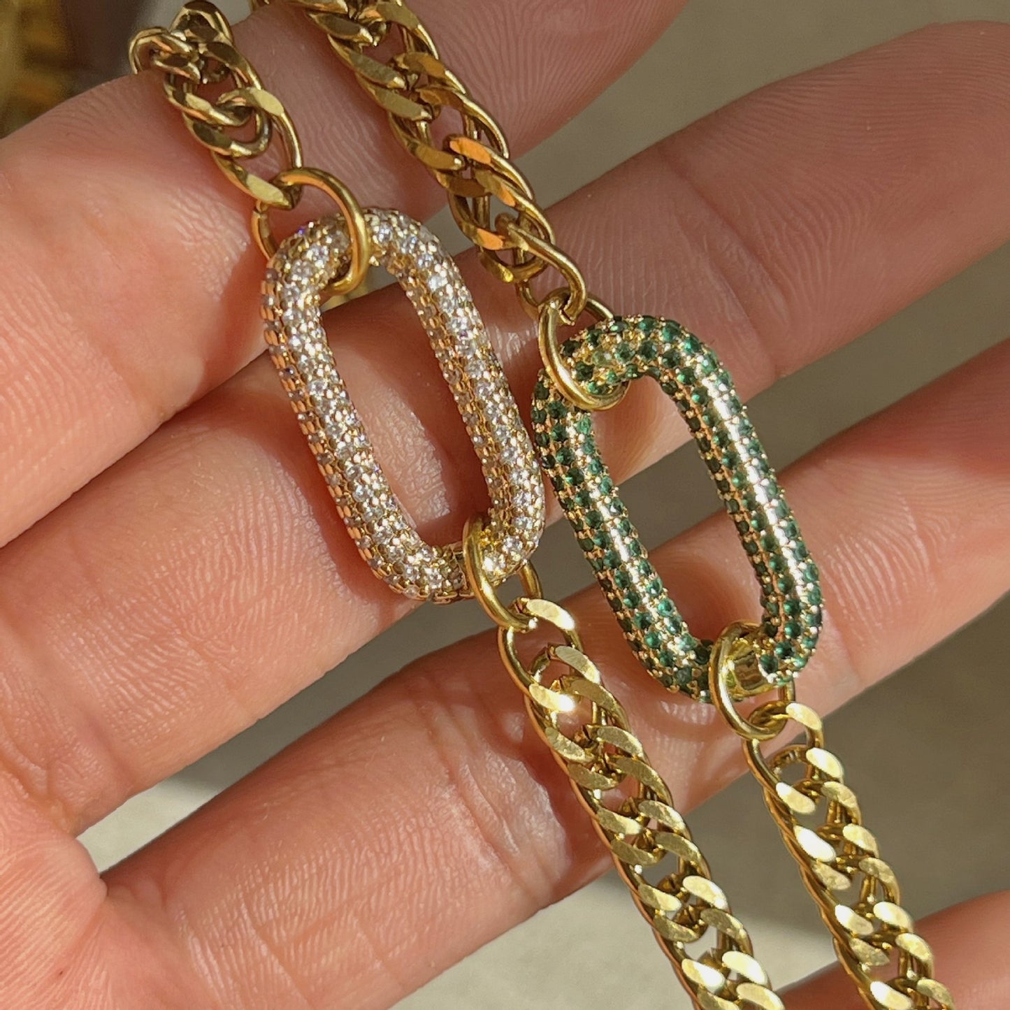 Retro British Style Niche Fashion Zircon Necklaces