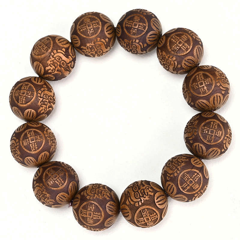 Abelia Old Materials Dragon Beard Vine Six Striped Buddha Bracelets
