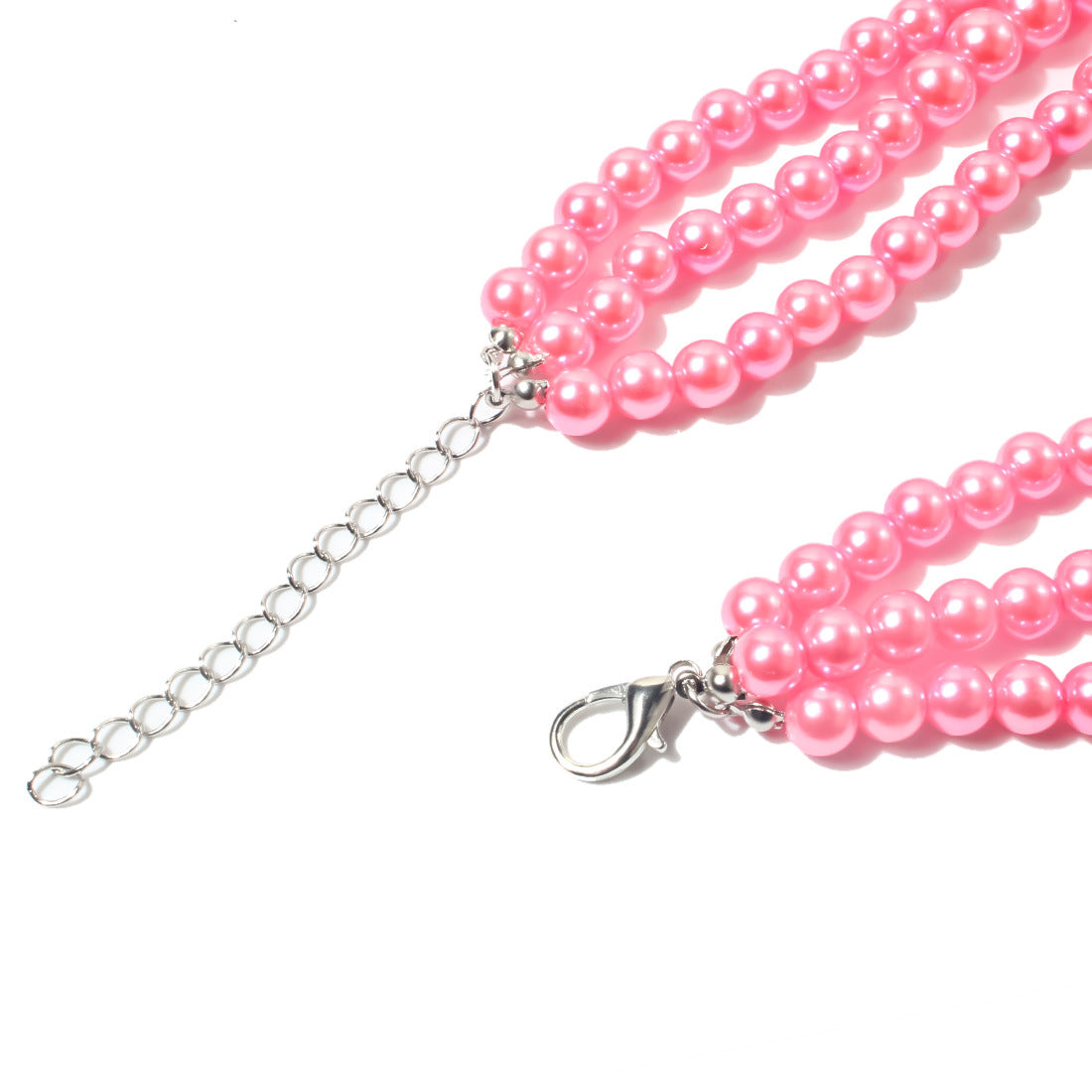Women's Pearl Fashion Exaggerated String Clavicle Necklaces