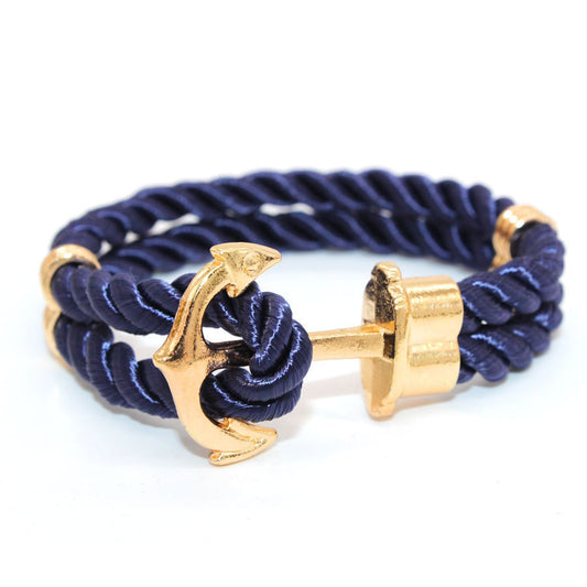 Colored Rope Anchor Chain Hook Couple Bracelets