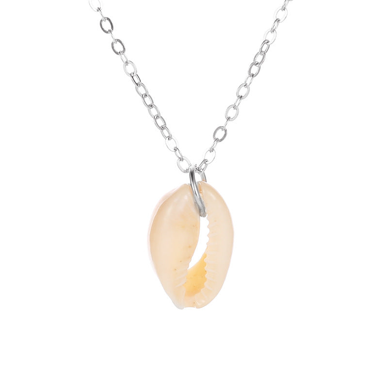 Natural Shell Simple Ocean Beach Series Necklaces