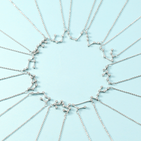 Constellation Étoile Symbole Simple Colliers De Clavicule Personnalisés