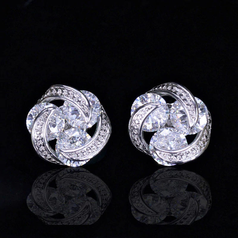 Women's Mix And Match Color Zircon For Earrings