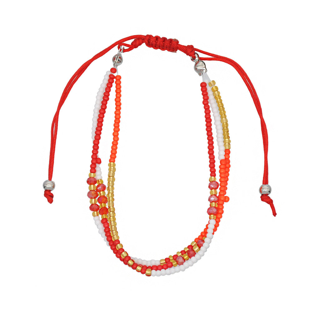 Crystal Bohemian Ethnic Style Color Female Bracelets
