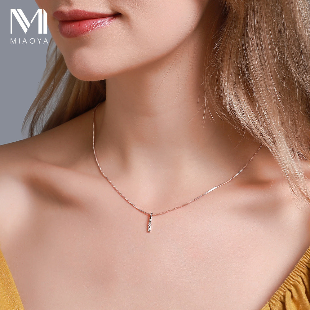 Women's Korean Minimalist Long Geometric Clavicle Chain Necklaces