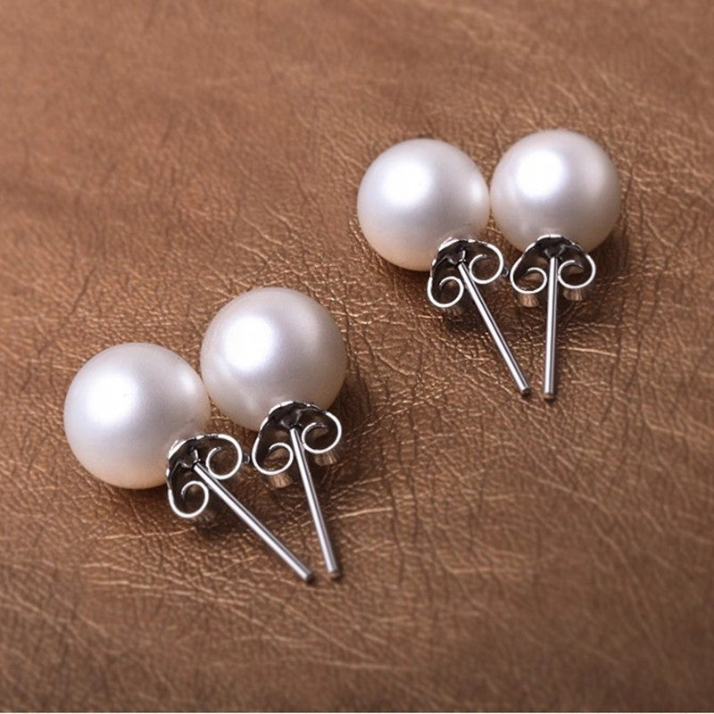 Pin Pearl Ornament Ladies Korean Style Earrings