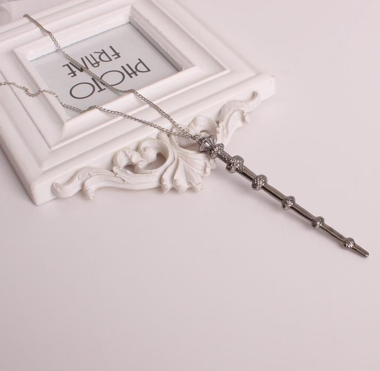 Harry Potter Bone Magic Stick Little Wolf Necklaces