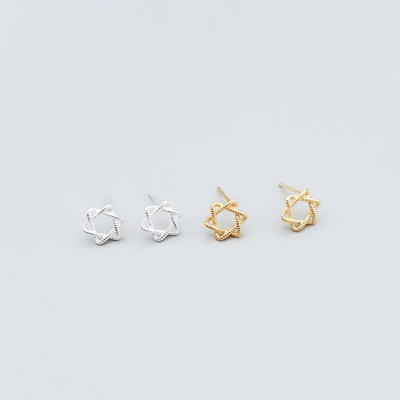 Women's Cute Six-pointed Star For Korean Style Rings