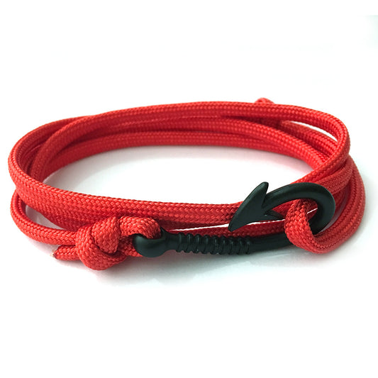 Anchor Style Core Nylon Parachute Cord Bracelets