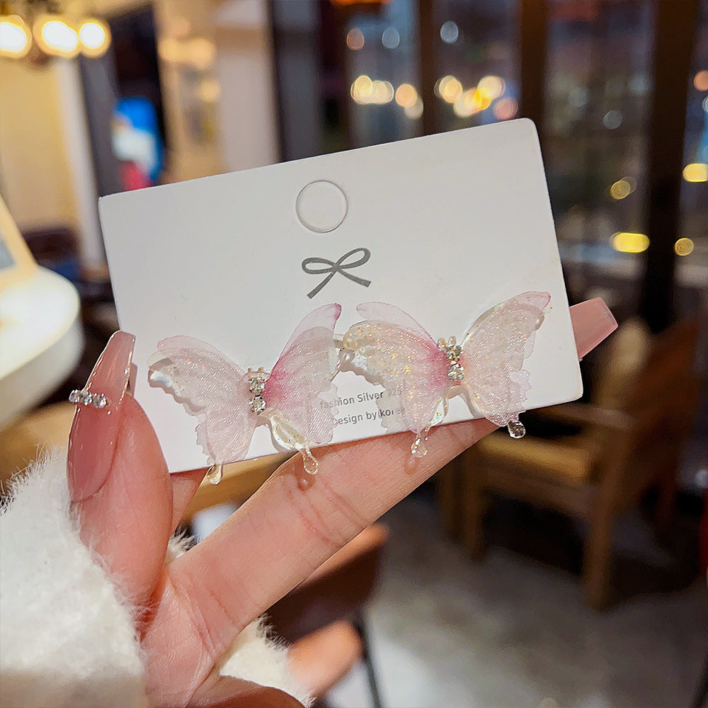Women's Super Fairy Sweet Butterfly High-grade Fashion Earrings