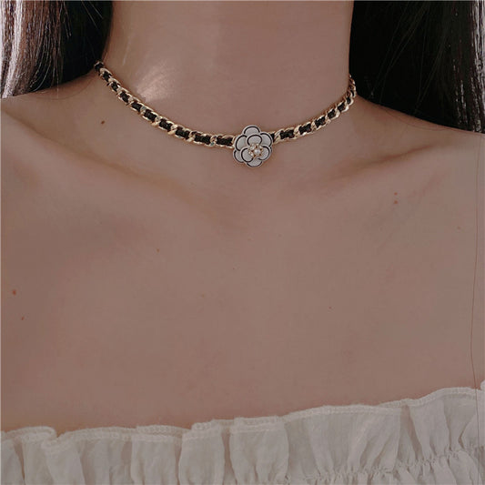 Pearl Flower Light Luxury High Sense Temperament Clavicle Necklaces