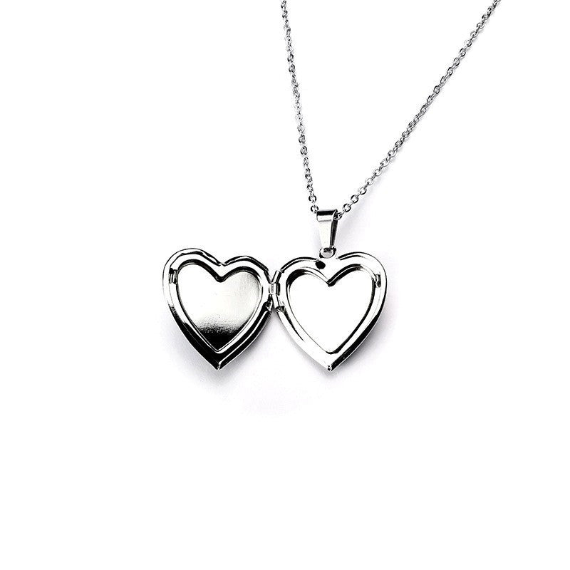 Versatile Butterfly Heart Shaped Love Box Necklaces