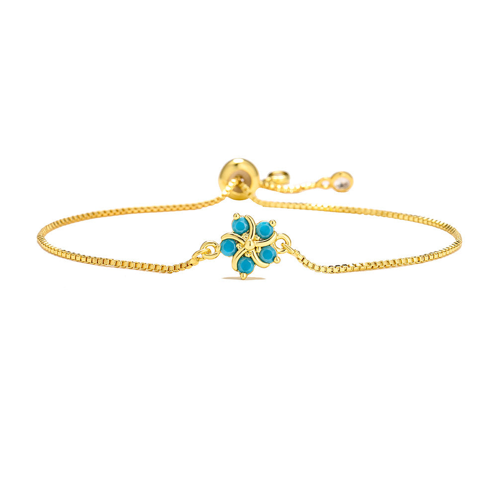 Australian Ancient Style Exquisite Elegant Flowers Bracelets