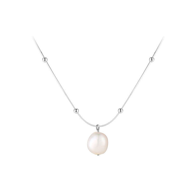 Women's Fading Pearl Ornament French Joker High-grade Necklaces