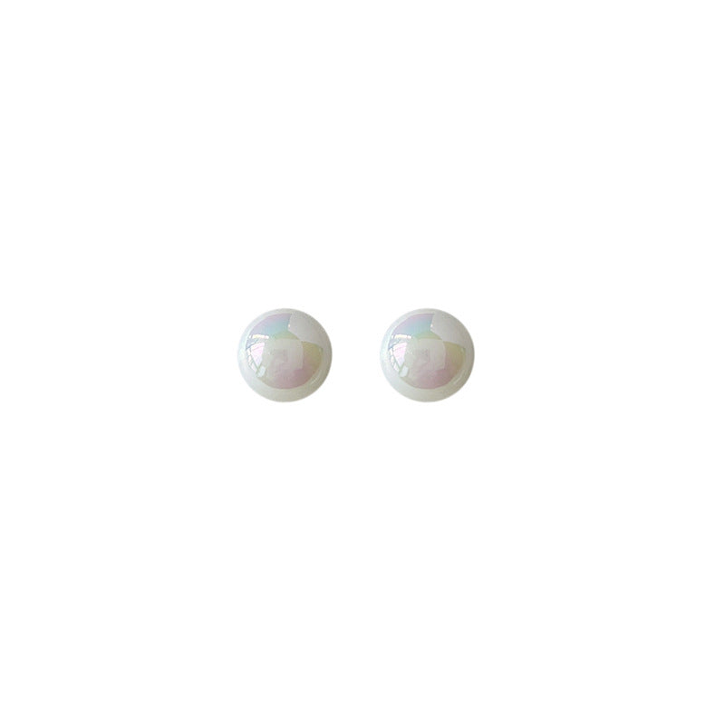 Colorful Bubble Mermaid Pearl Female Tide Earrings