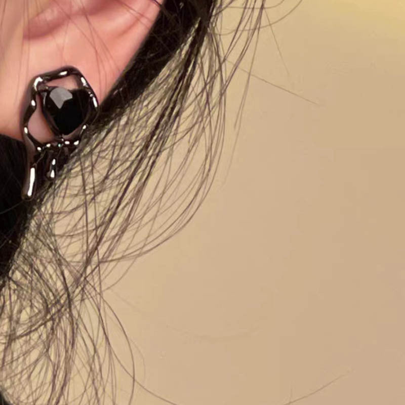 Women's Water Drop Ear Design Personalized Light Earrings
