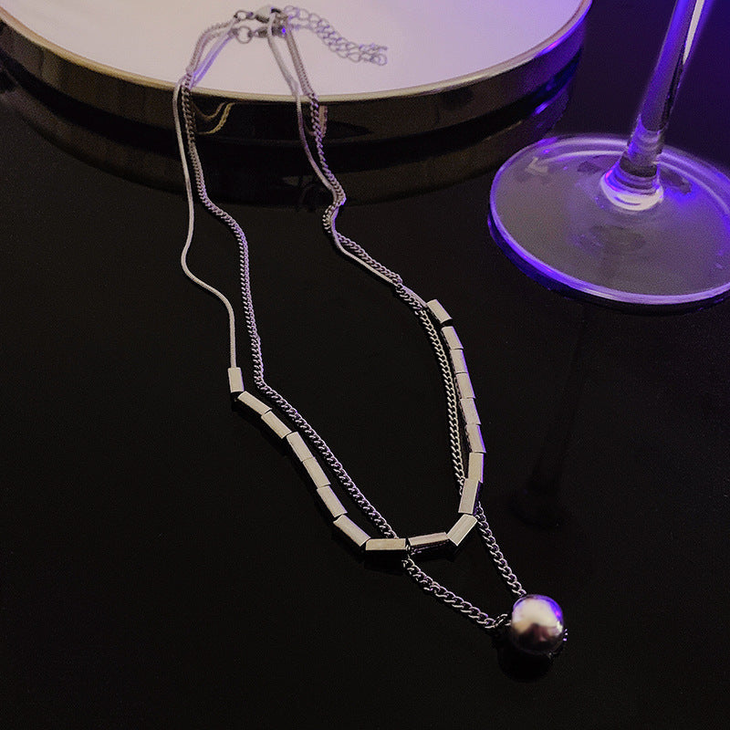 Pearl Spicy Style Long Sweater Chain Necklaces