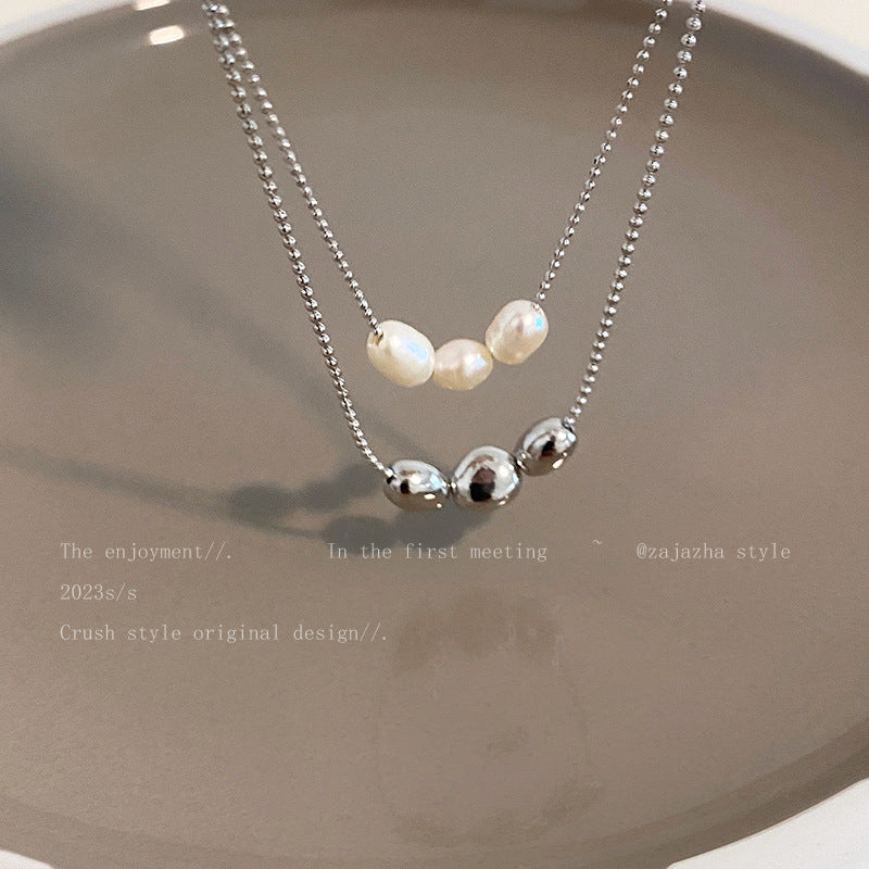 Women's Pearl Light Luxury High-grade Simple Graceful Necklaces