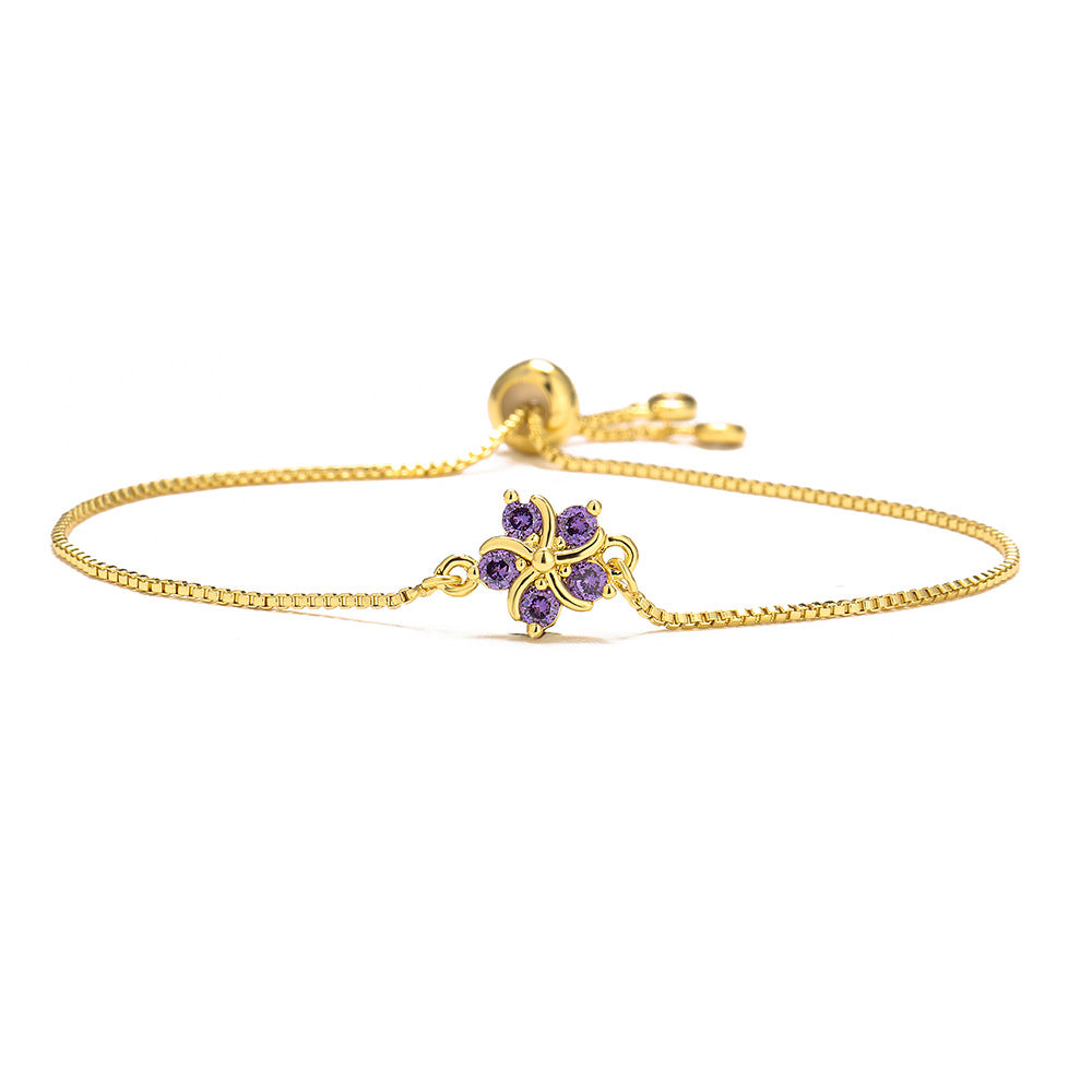 Australian Ancient Style Exquisite Elegant Flowers Bracelets