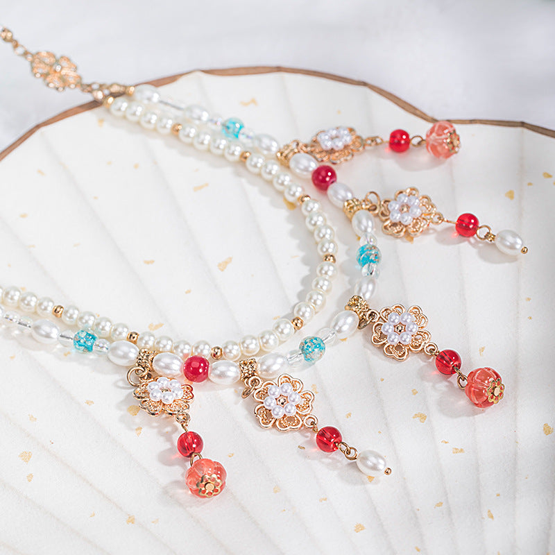 Of Precious Stones Ancient Style Pearl Necklaces