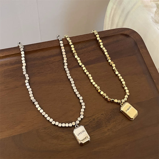 Fashion Personality Small Pieces Of Sier Necklaces