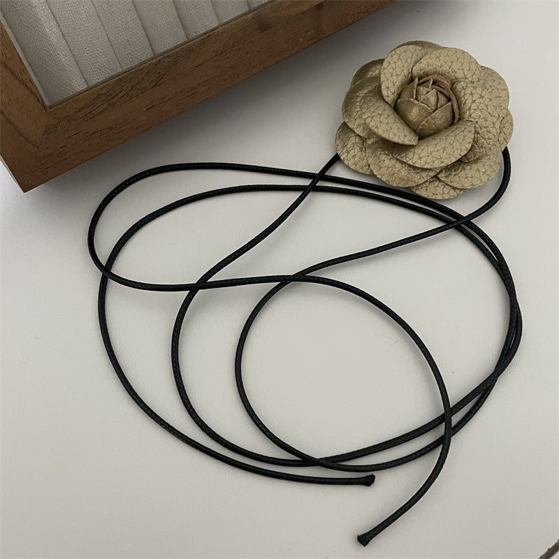 Fashion Flower Sweet Elegance Simple French Necklaces