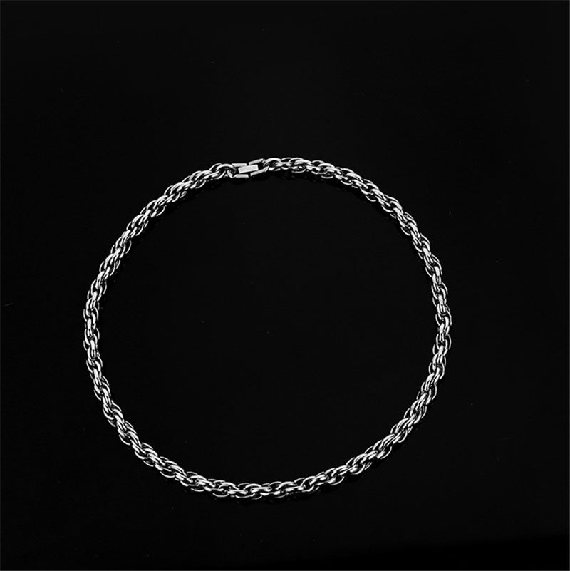 Men's Style High-grade Titanium Steel Chunky Chain Necklaces