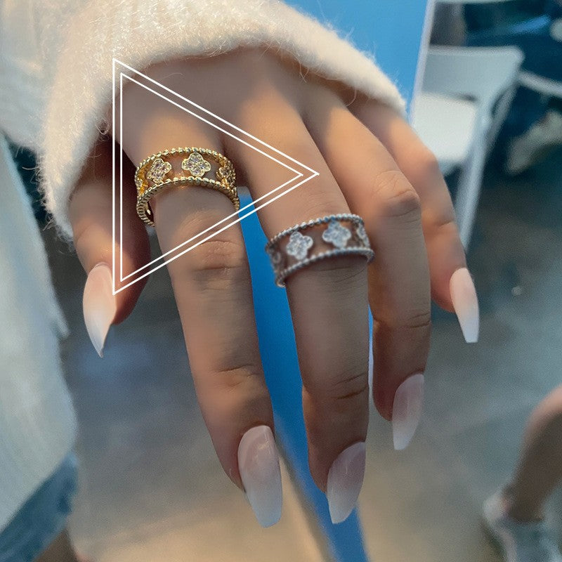 Women's Index Finger Knuckle Fashion Zircon Luxury Rings