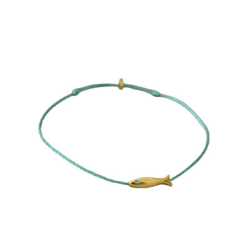 Goldene Koi-Kleinfische, einfache, äußerst feine Armbänder