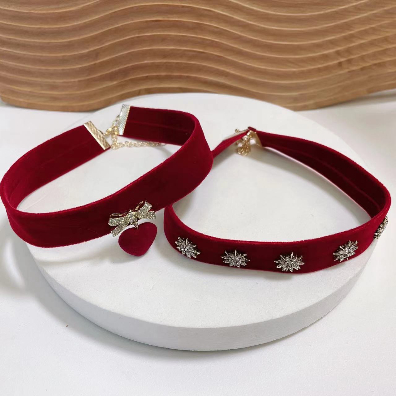 Red Veet Fairy Temperamental Fashion Boutique Necklaces