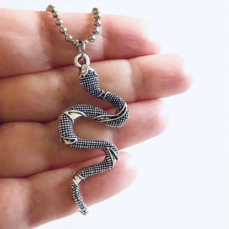 Snake-shaped Thick Chain Element Vintage Snake Necklaces