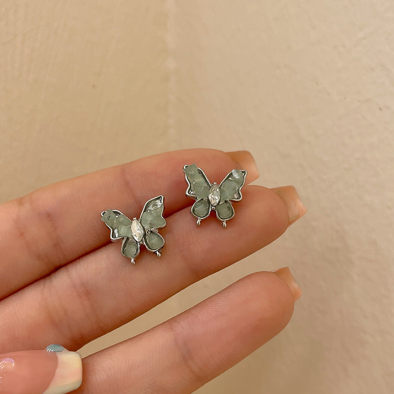 Women's Butterfly Summer Niche Design Light Luxury Earrings