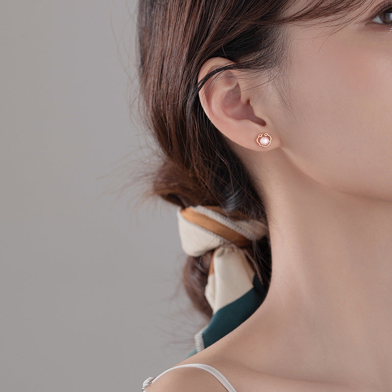 Women's Sterling Sier Needle Longevity Lock For Earrings