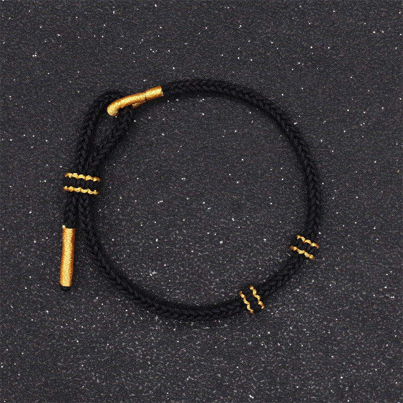 Strap Thin Wearable Pendant Hard Pure Gold Matching Bracelets