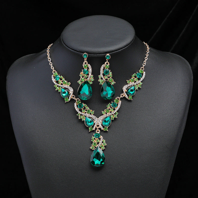 High-key Dignified Two-piece Set Retro Alloy Necklaces