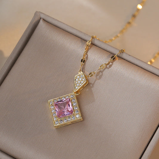 Women's Geometric Special Interest Light Luxury Design Necklaces