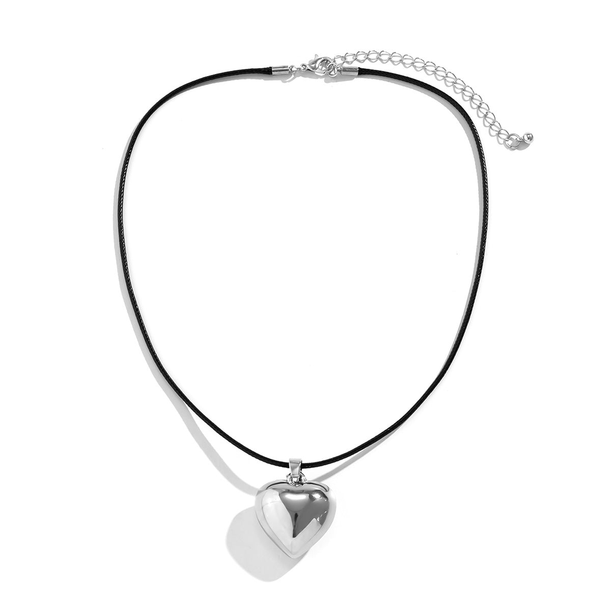 Colliers de personnalité avec pendentif d'amour Simple pour femmes, chaîne de clavicule