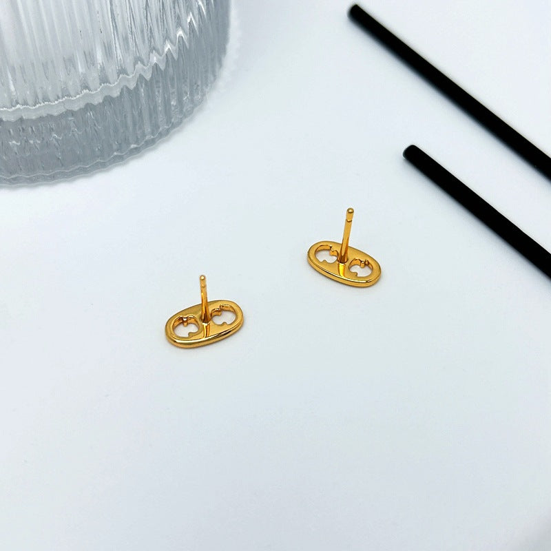 Women's Simple Fashion Arc For Retro Personality Earrings