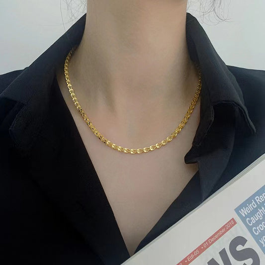 Tail Female Clavicle Chain Niche Design Gold Necklaces