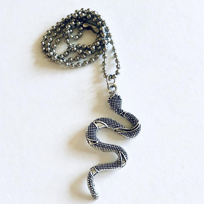 Snake-shaped Thick Chain Element Vintage Snake Necklaces