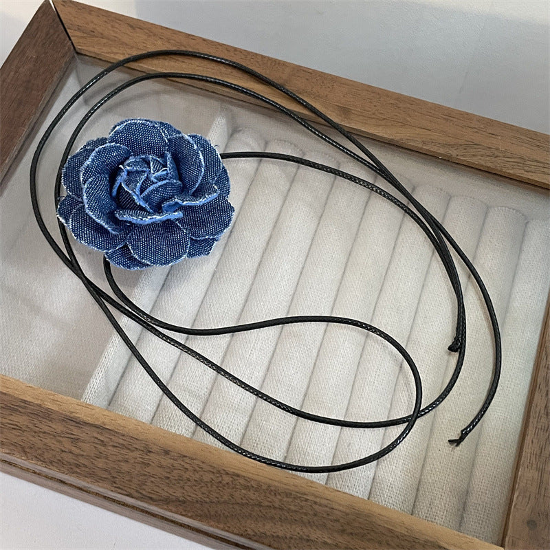 Fashion Flower Sweet Elegance Simple French Necklaces