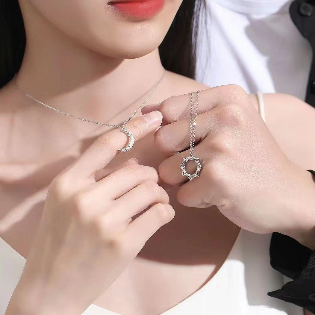 Women's & Men's & Bag Pendant Clavicle Chain Valentine's Necklaces