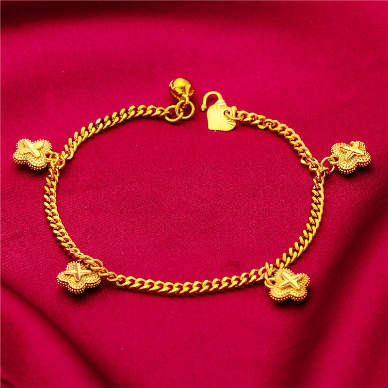 Accessoires Bijoux Coeur Étoile à Cinq Branches Bracelets D'Amour
