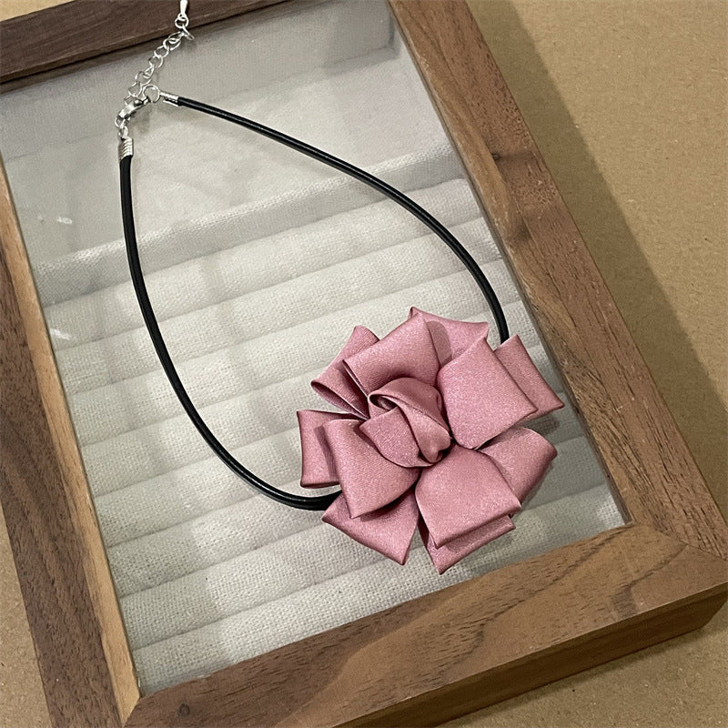 Fashion Flower Sweet Elegance Simple French Necklaces