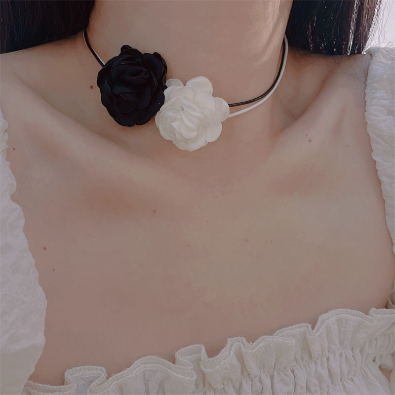 Fashion Flower Sweet Elegance Simple French Necklaces