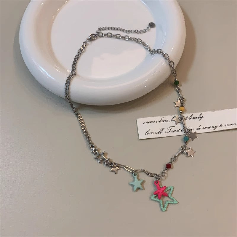 Female Design High Sense Personality Dopamine Temperament Necklaces