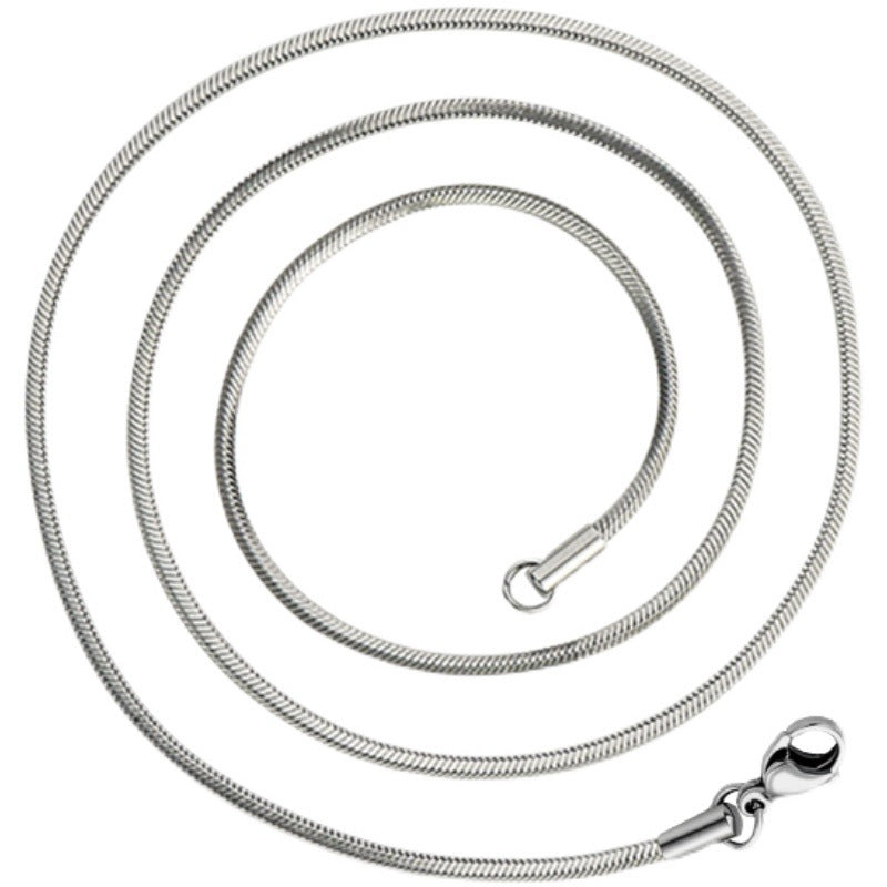 Men's Trendy Design Sense Minority Plain Snake Bones Hip Necklaces