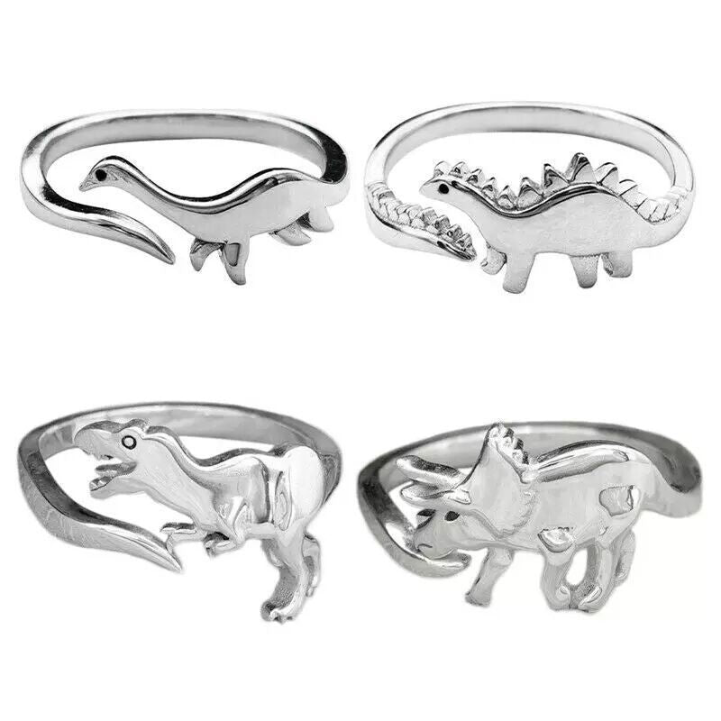 Dinosaur Cute Fashion Open Alloy Animal Rings