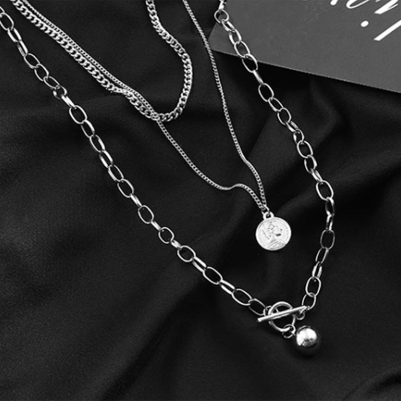 Women's Style Accessories Twin Sweater Chain Hip Necklaces