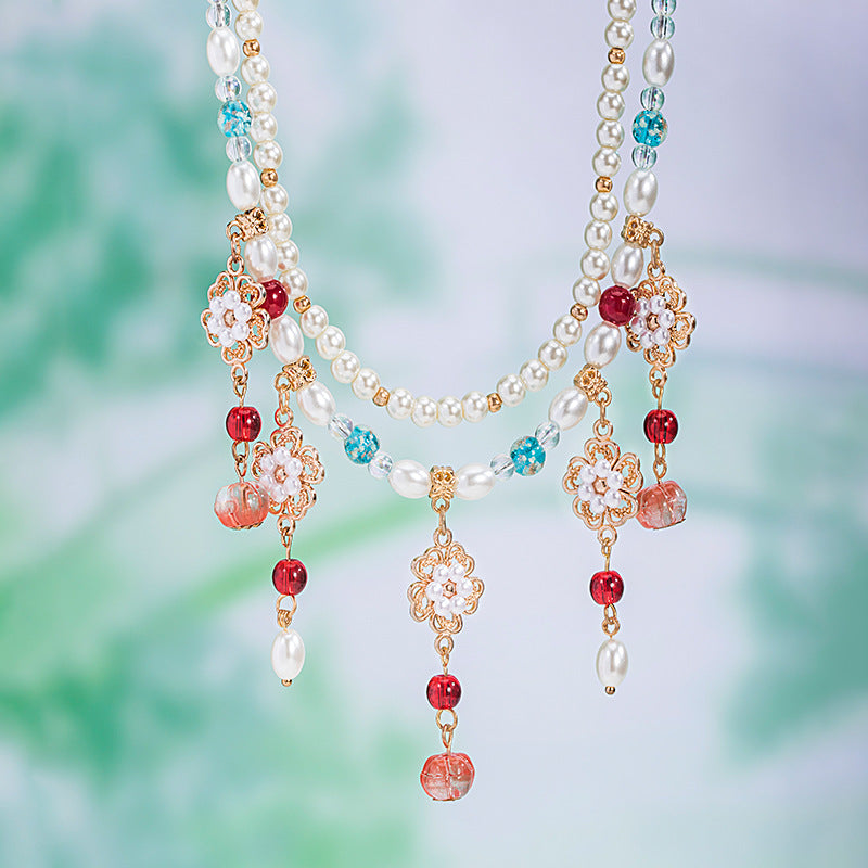 Of Precious Stones Ancient Style Pearl Necklaces